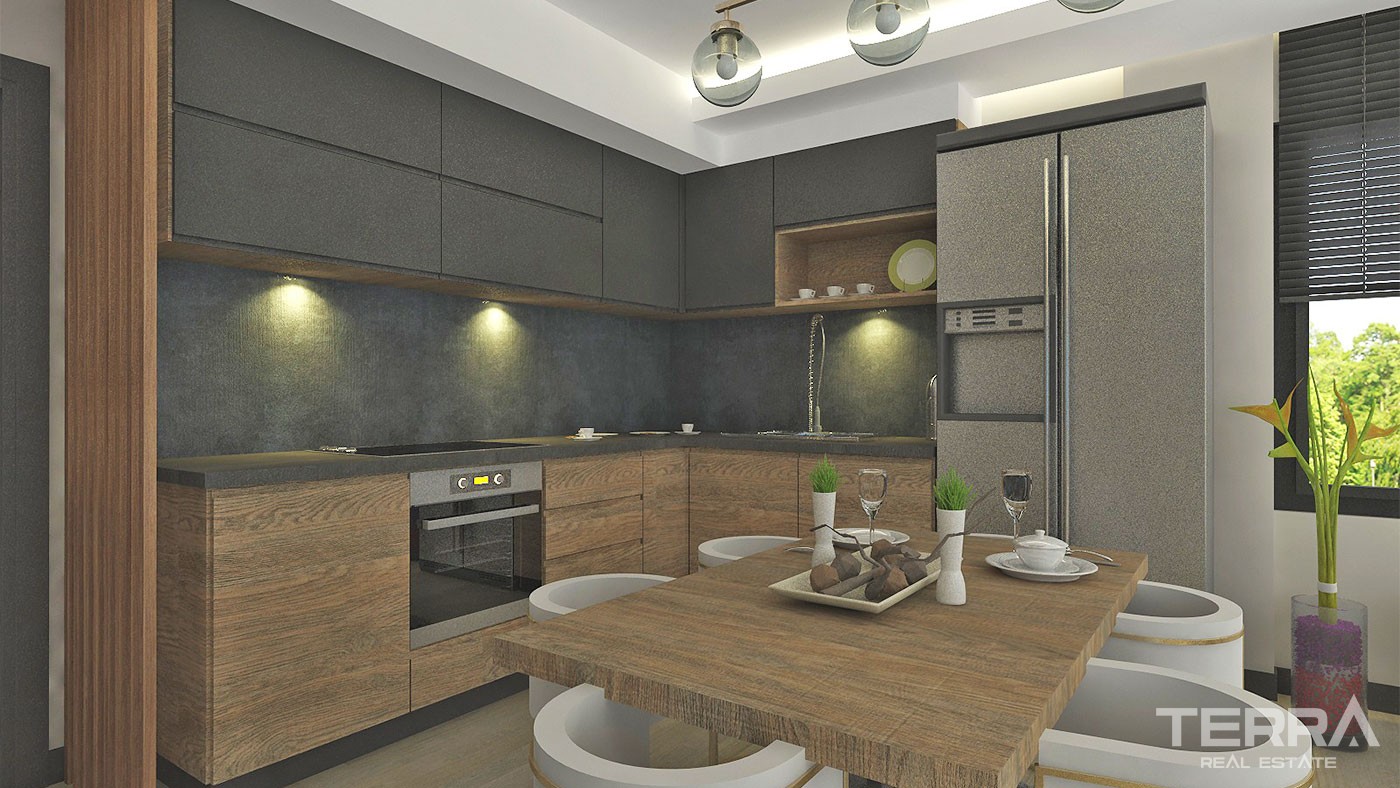 Contemporary Detached Villa Located in Fethiye Çalış 3 km to the Beach - 27858