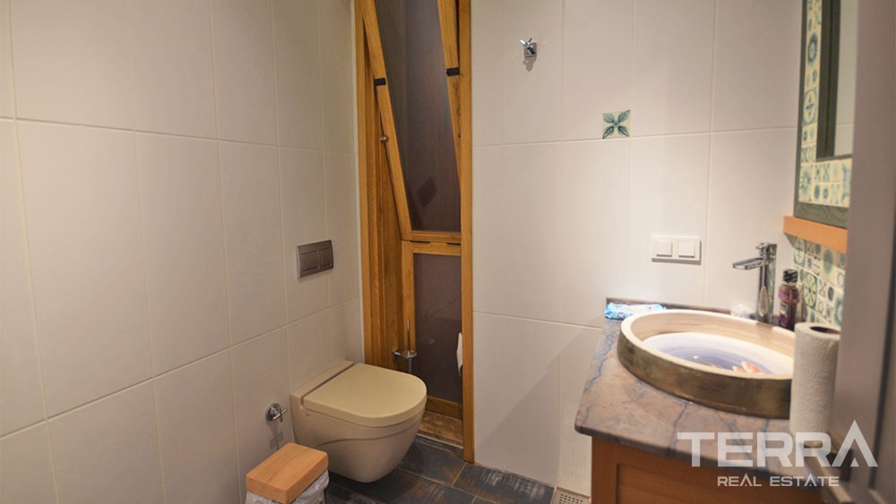 Einzigartiges Steinhaus zum Verkauf in Kayaköy Fethiye voll möbliert - 27905