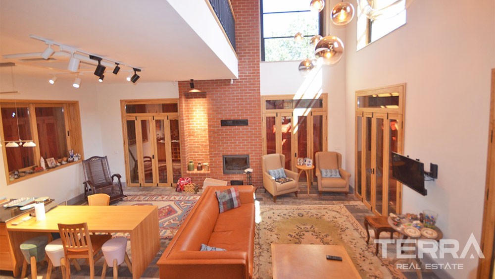 Einzigartiges Steinhaus zum Verkauf in Kayaköy Fethiye voll möbliert - 27908