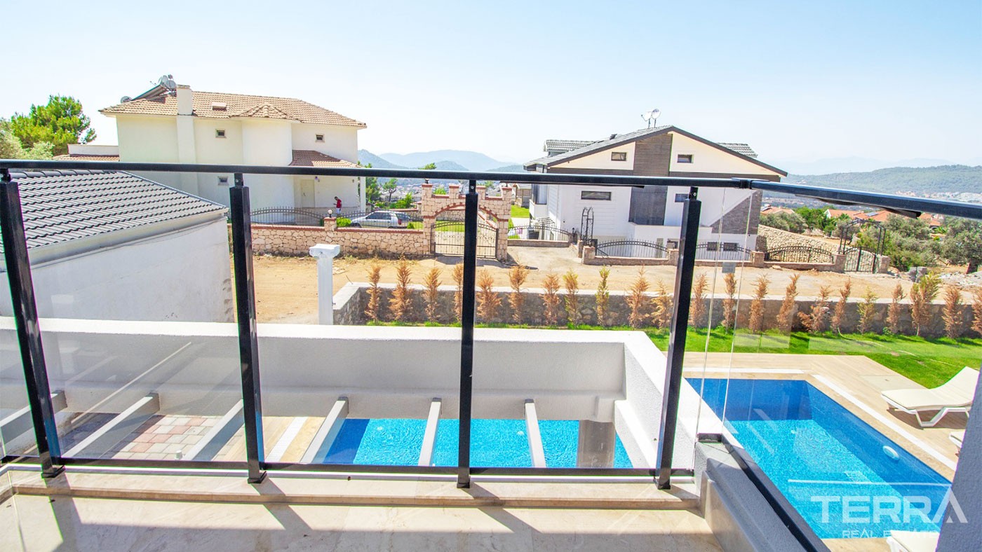 Holiday House  with Pivate Swimming pool for Sale in Ölüdeniz Fethiye - 27969