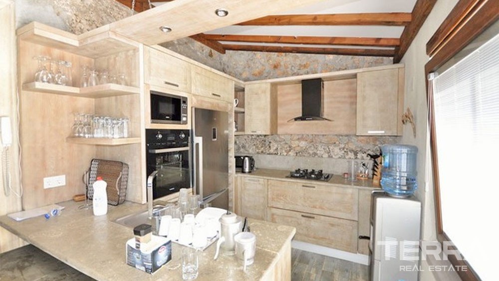 Mountain-view Stone House for Sale in Kayaköy Suitable for Investment - 27980