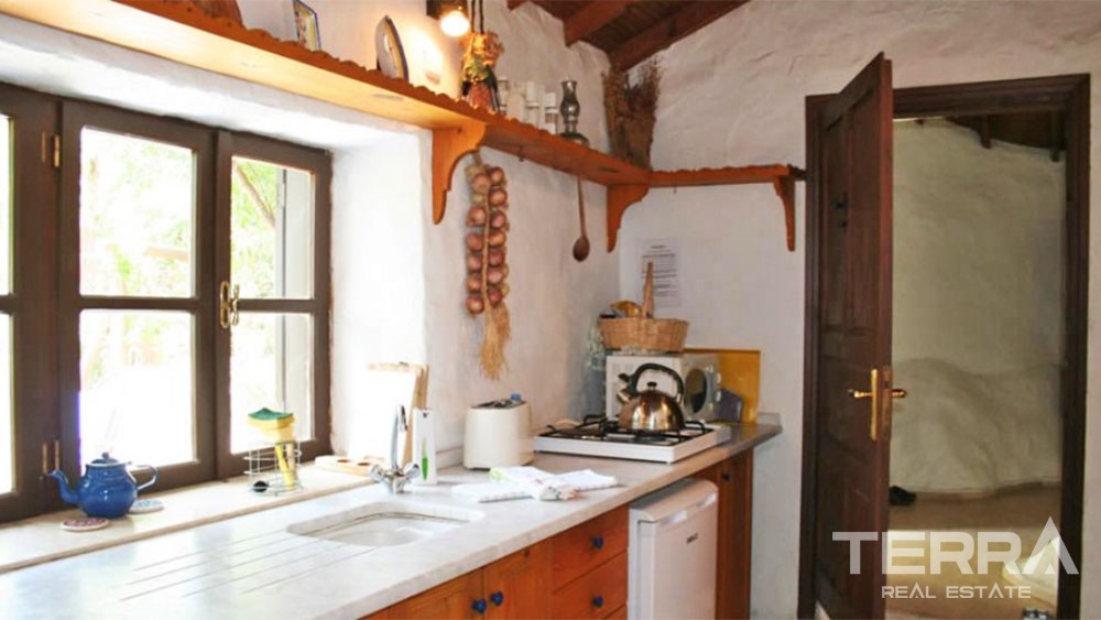 Authentic Village House for Sale in Fethiye Kayaköy with Nature View - 27996