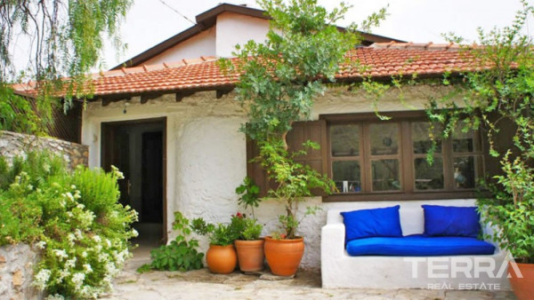 Authentic Village House for Sale in Fethiye Kayaköy with Nature View