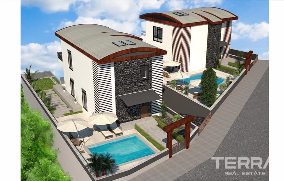 Sea View Construction Plot For Sale in Kargıcak Alanya - 28000