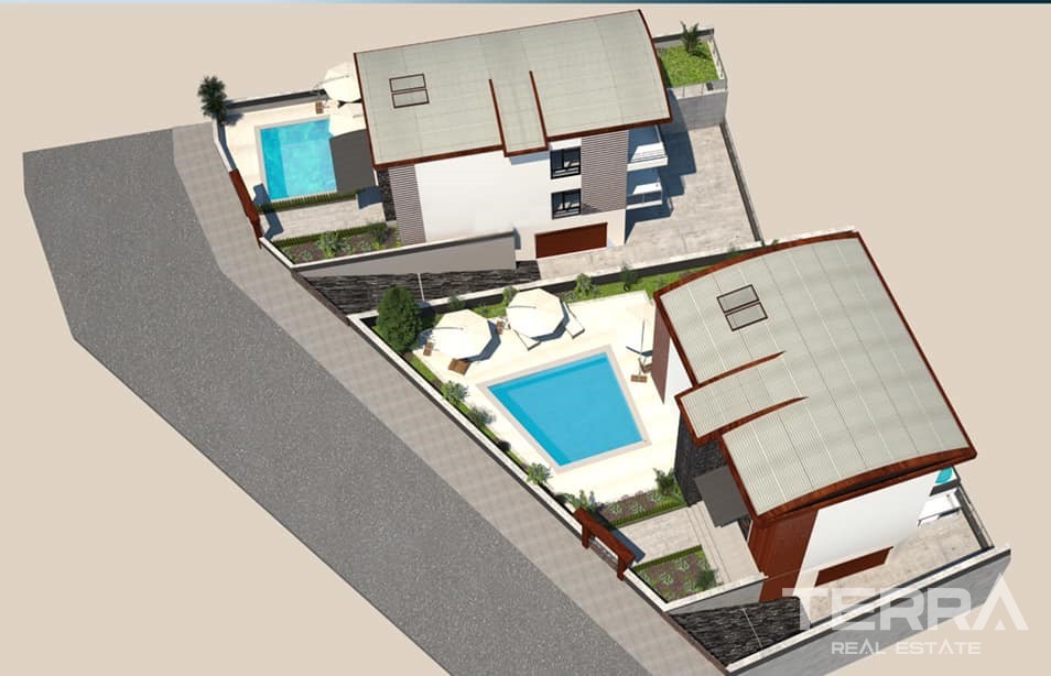 Sea View Construction Plot For Sale in Kargıcak Alanya - 28004