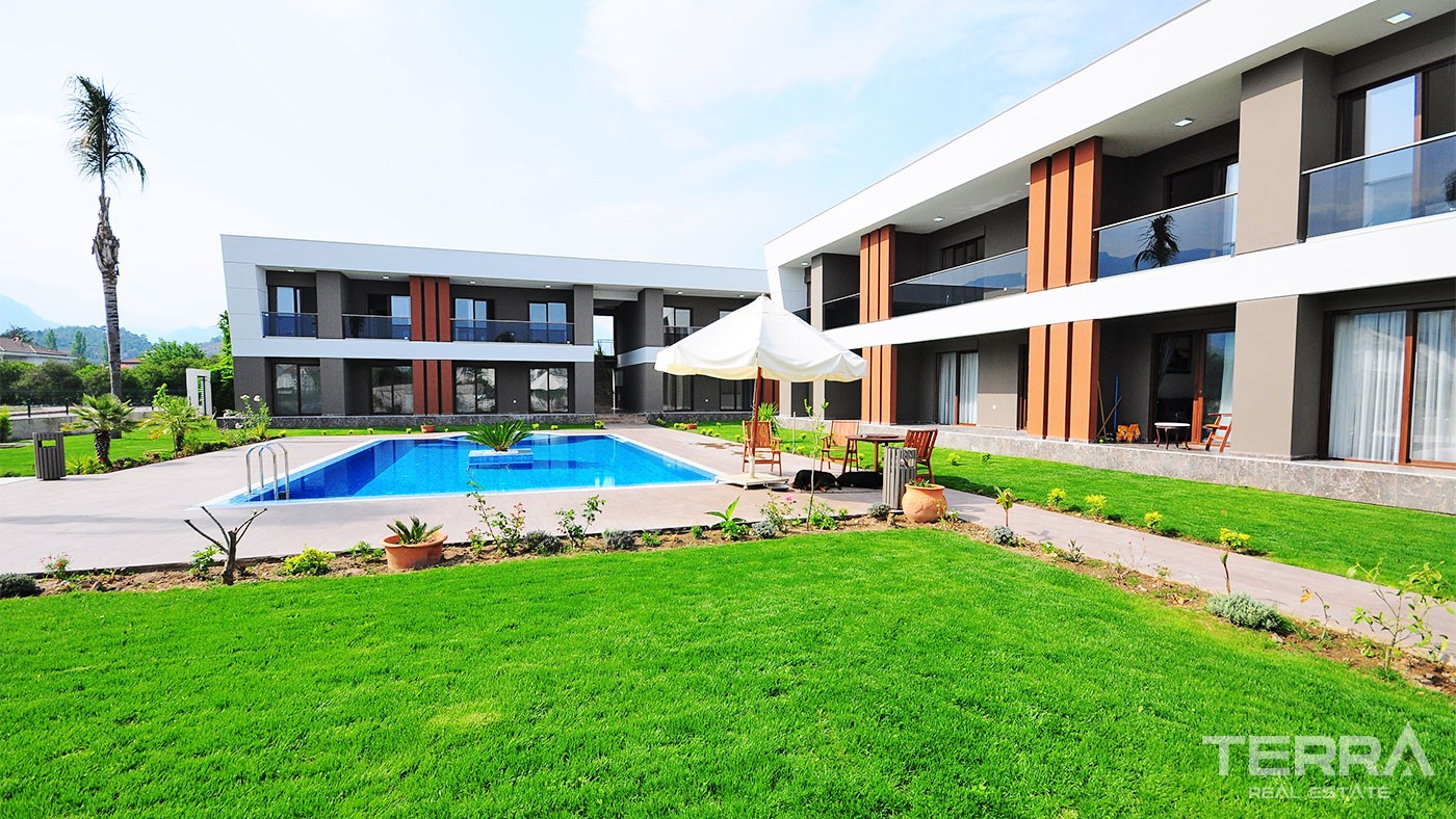 Modern Apartments in Çamyuva Kemer Located 5 minutes from the Beach - 28134