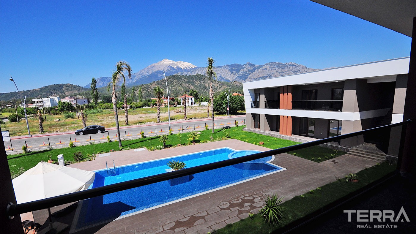 Modern Apartments in Çamyuva Kemer Located 5 minutes from the Beach - 28162