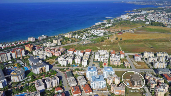 Romslige leiligheter i Alanya Avsallar Kun 400 m til Stranden
