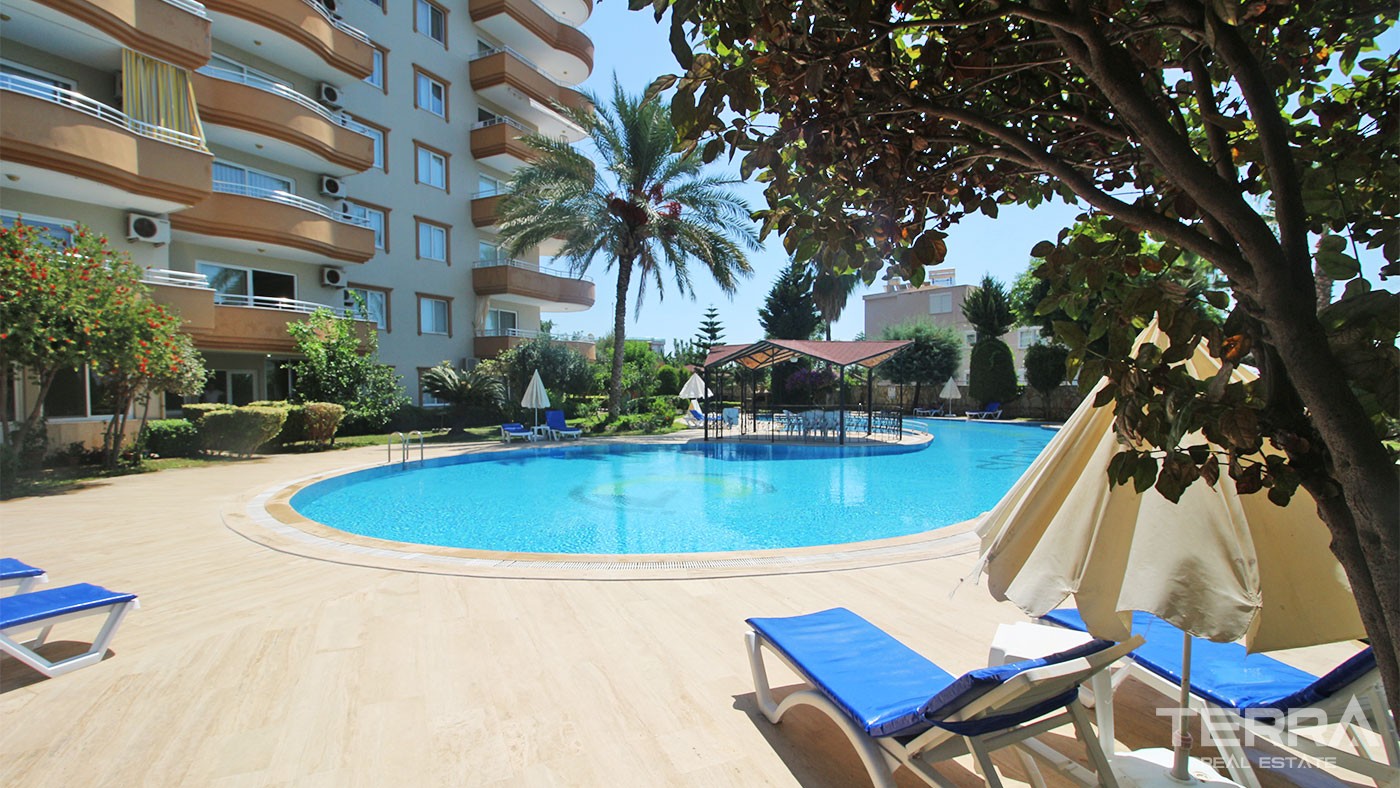 Sea & City View Apartment in Mahmutlar Alanya with Rich Facilities - 28172