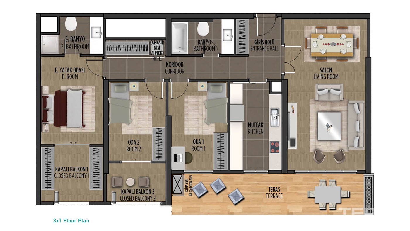 Sea View Apartments in Kartal Istanbul near Sabiha Gökçen Airport - 28233