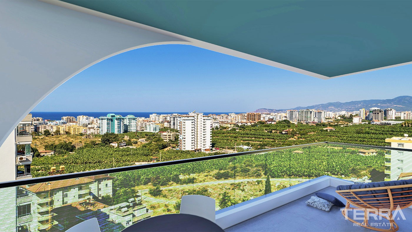 Appartements Elégants Dans une Résidence Neuve à Alanya Mahmutlar - 28295