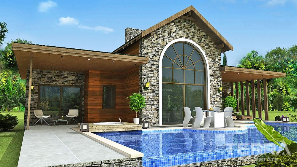 Contemporary Bungalow Located in Fethiye Ovacık in the Heart of Nature