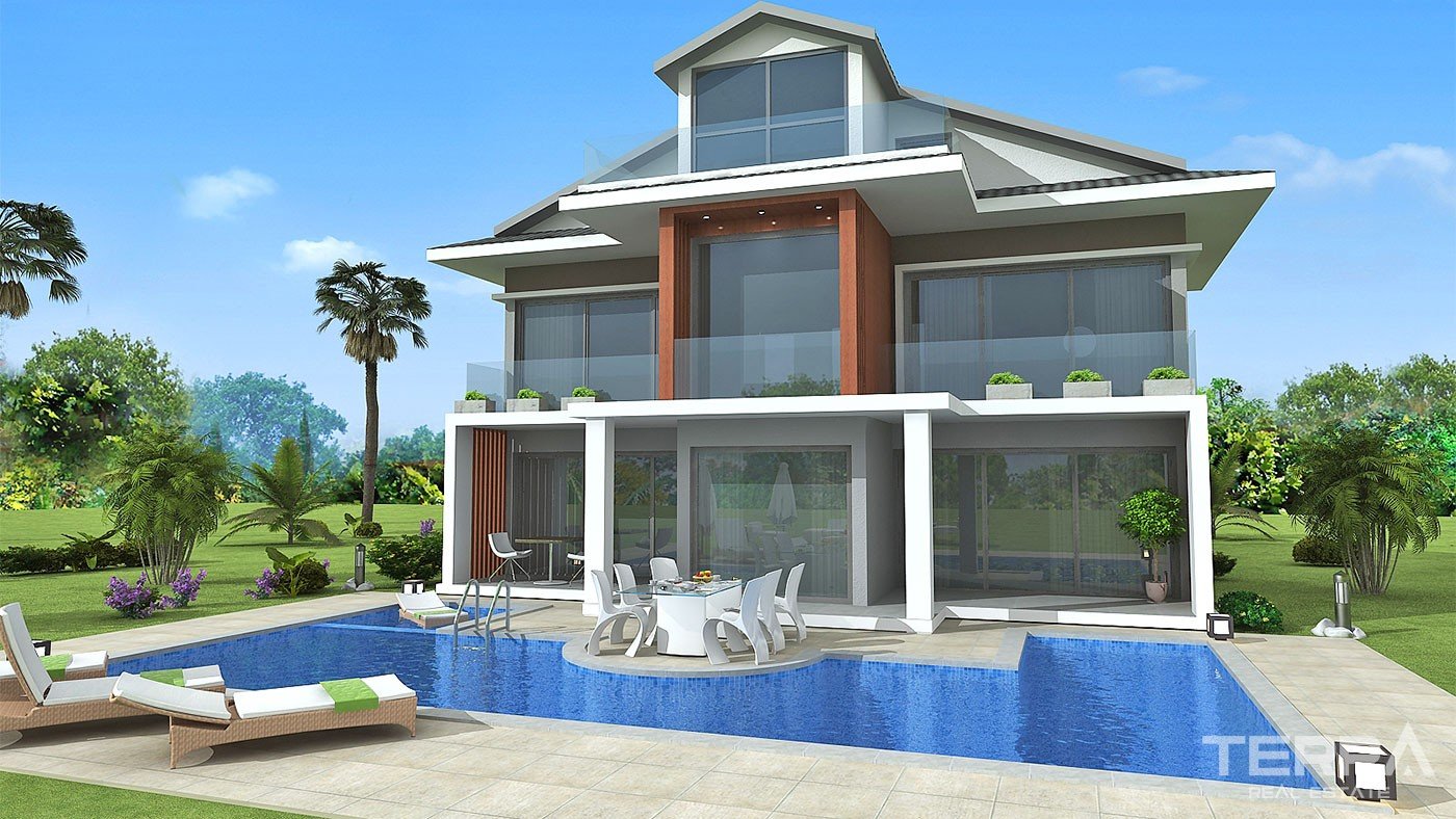 Luxury Villas for Sale with Private Pool & Garden in Fethiye Hisarönü