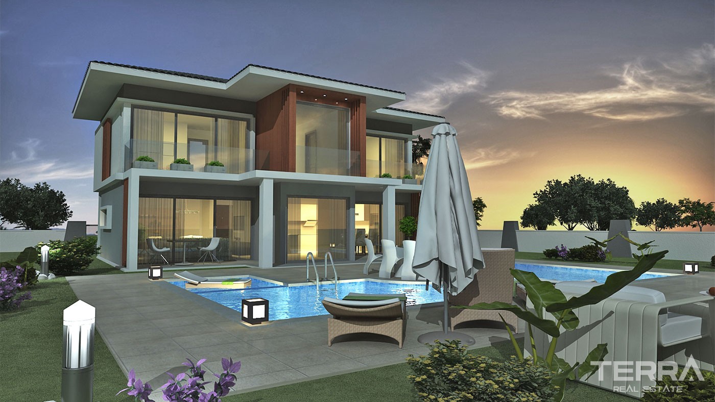 Luxury Villas for Sale with Private Pool & Garden in Fethiye Hisarönü - 28315
