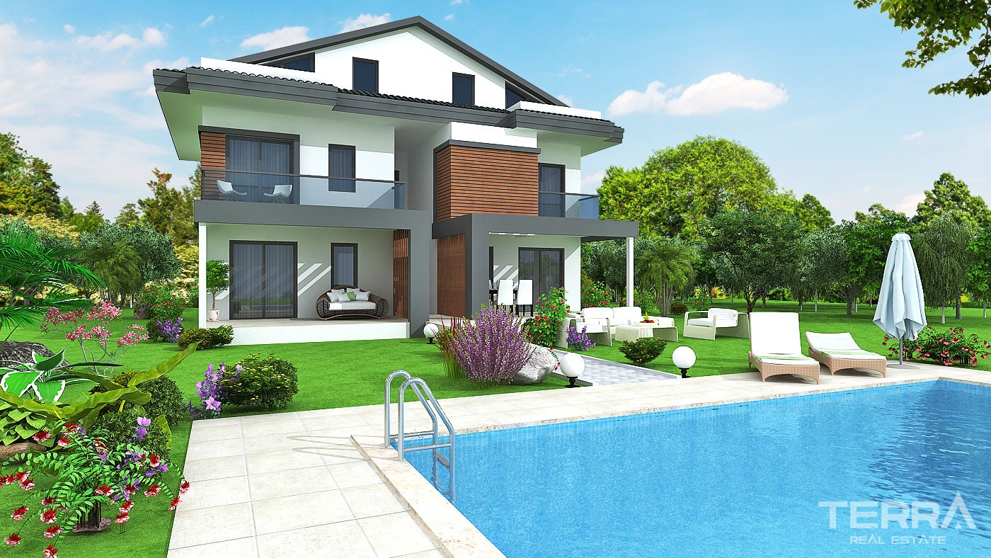 Neu gebaute Apartments in Fethiye Hisarönü, 2 km von der Blauen Lagune - 28323