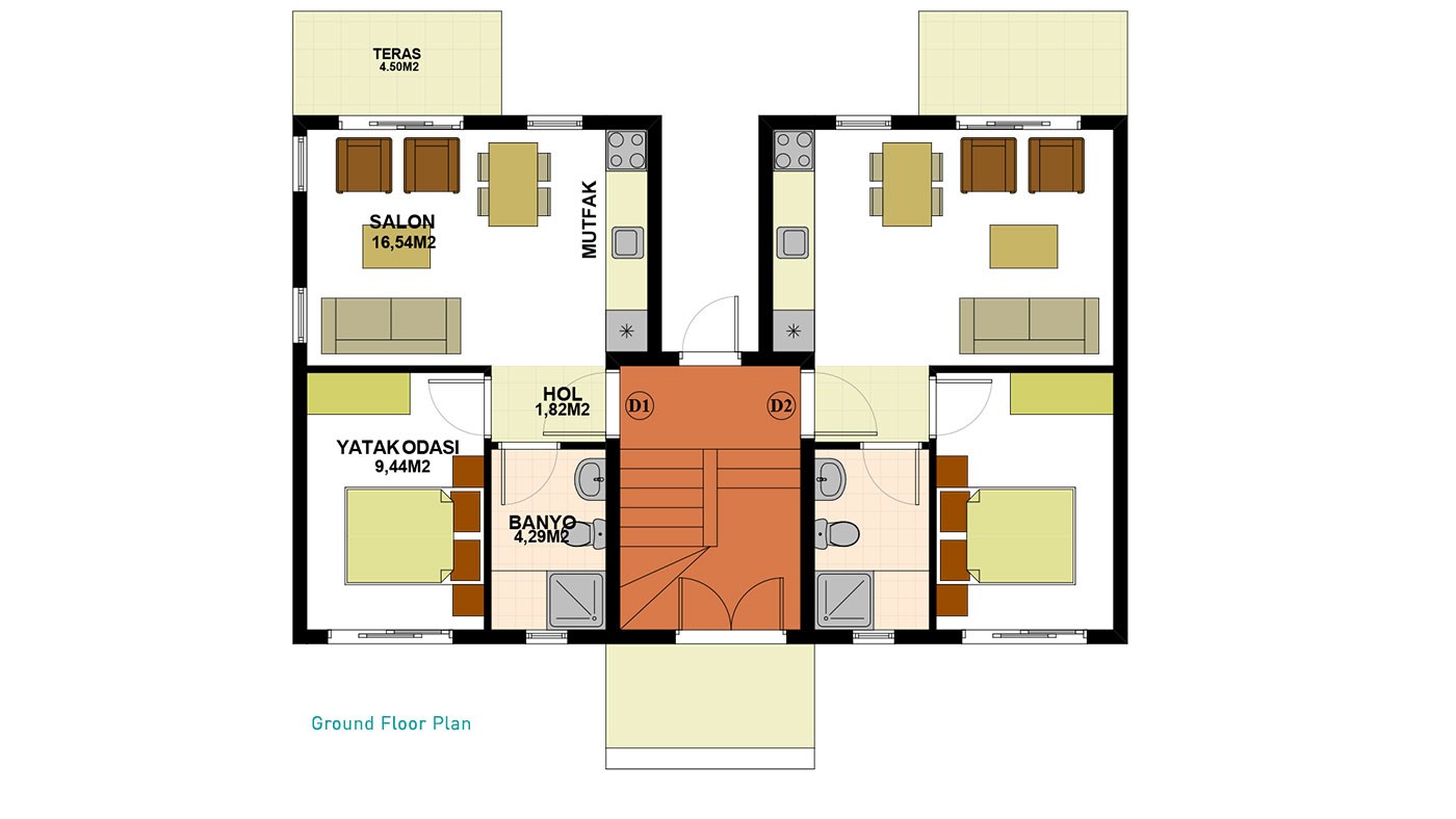 Neu gebaute Apartments in Fethiye Hisarönü, 2 km von der Blauen Lagune - 28328
