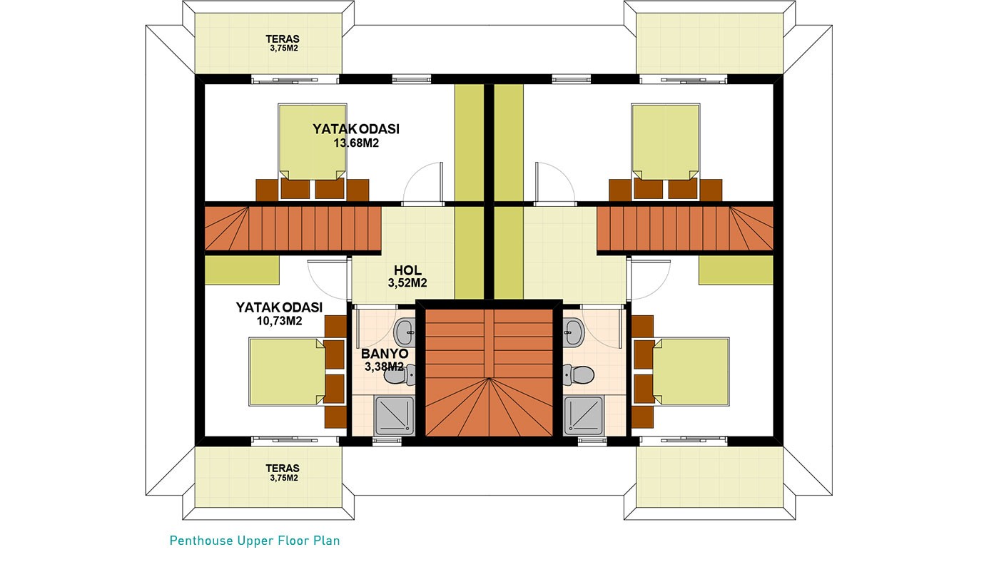 Neu gebaute Apartments in Fethiye Hisarönü, 2 km von der Blauen Lagune - 28330