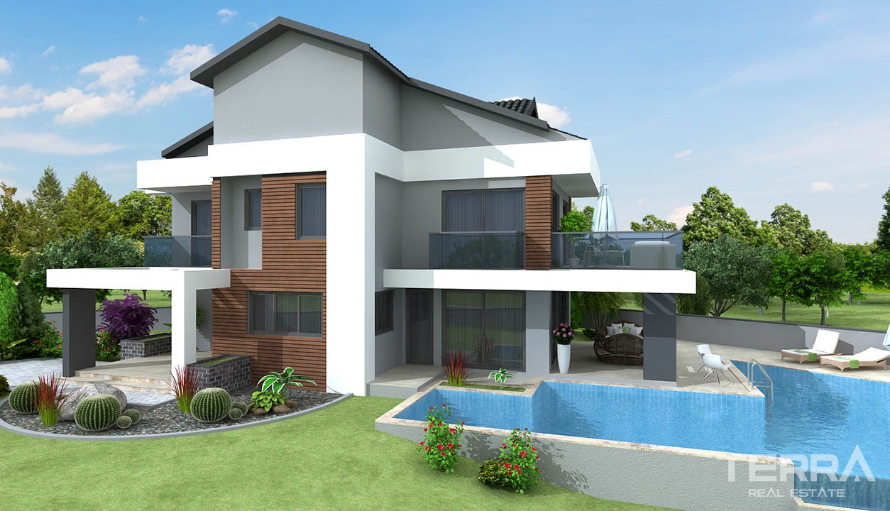 Maison Avec 4 Chambres et Large Terrain Privé à Ovacık Fethiye - 28333