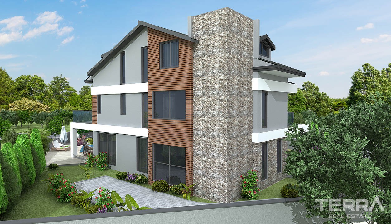 Maison Avec 4 Chambres et Large Terrain Privé à Ovacık Fethiye - 28336