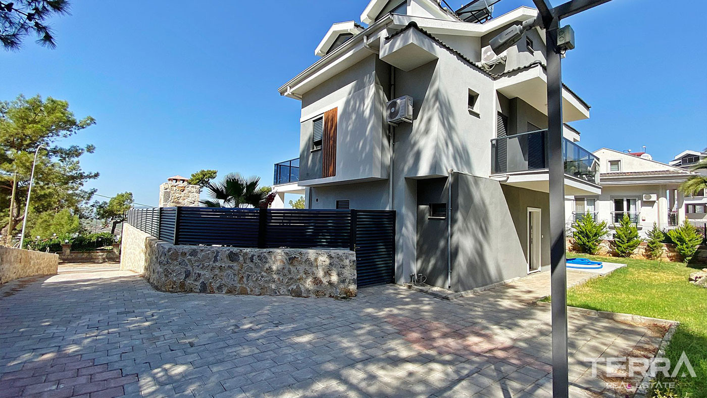 4 Bedroom Stunning Villa with Private Swimming Pool in Ovacık Fethiye - 77082
