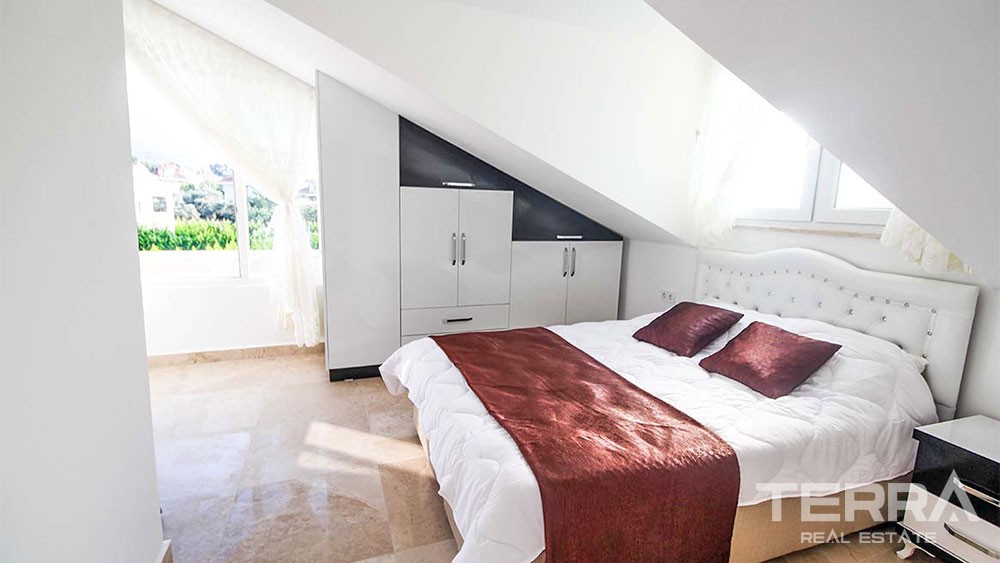 Villen mit Bergblick zum Verkauf in Hisarönü Fethiye mit privatem Pool - 28426