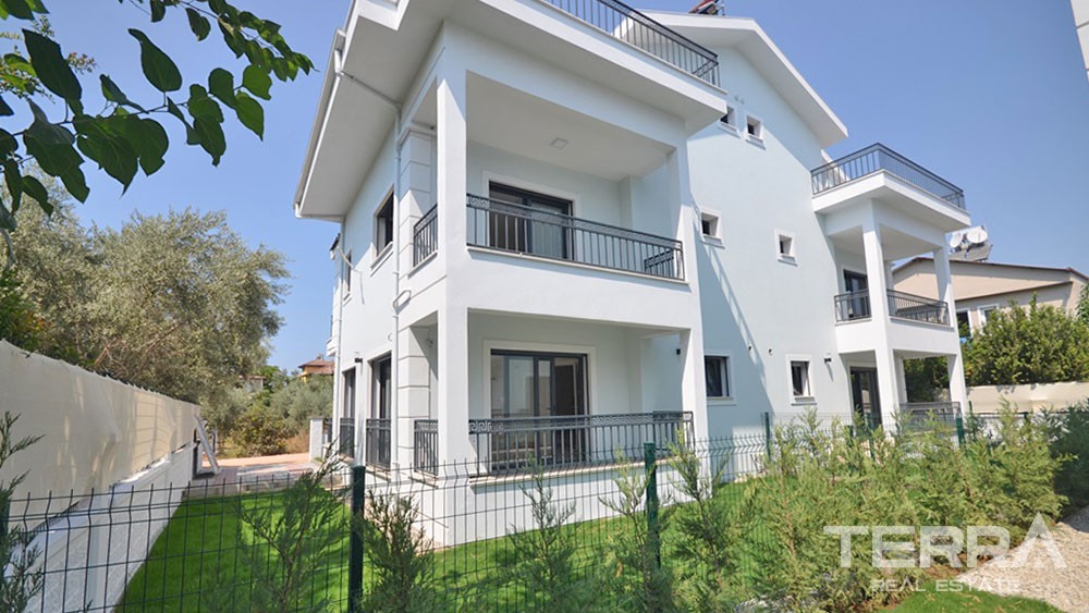 Affordable Semi-detached Villa in Fethiye Town with Spacious Garden - 28467