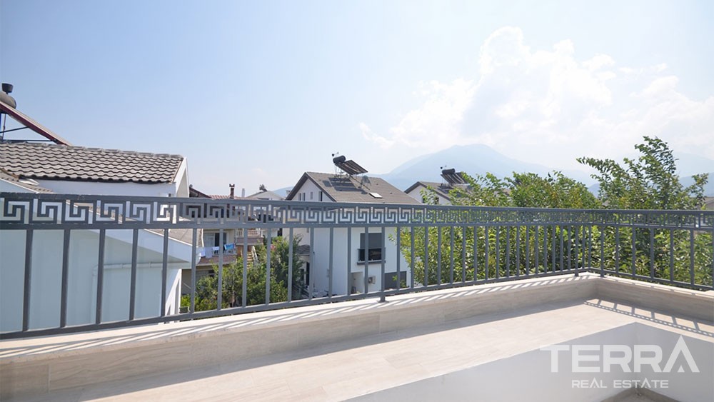 Affordable Semi-detached Villa in Fethiye Town with Spacious Garden - 28479