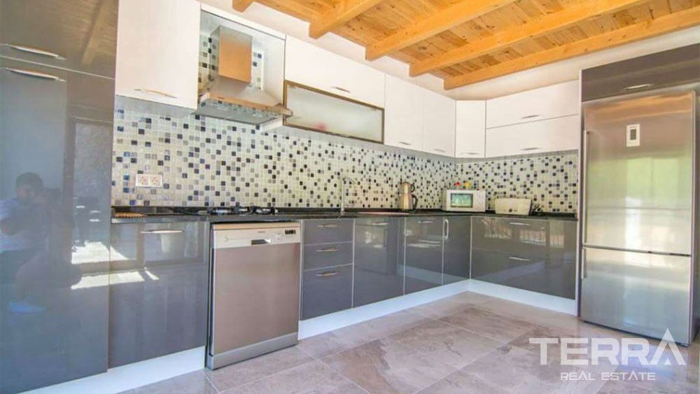 Mountain-view Stonehouse for sale in Fethiye Kayaköy Fully Furnished - 28562