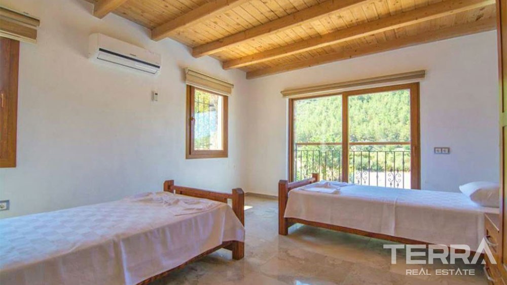 Mountain-view Stonehouse for sale in Fethiye Kayaköy Fully Furnished - 28568