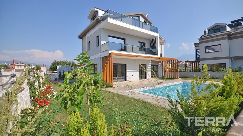 Nature View Villa with Private Pool & Rental Income in Çalış Fethiye - 28608