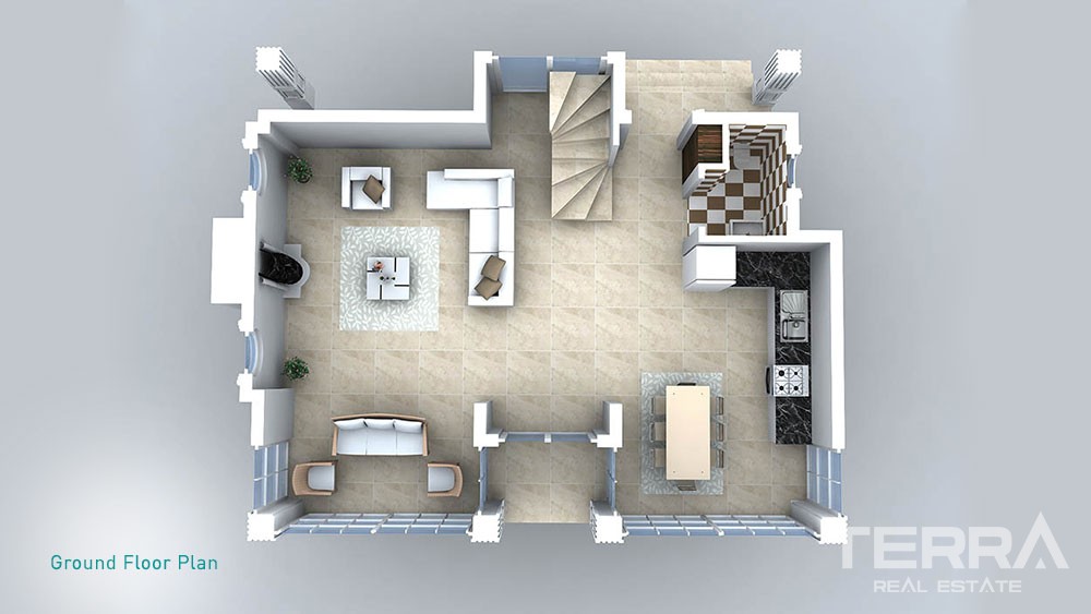 Modern Fethiye Villa Located in Ovacık 2 Km from the Blue Lagoon - 28748