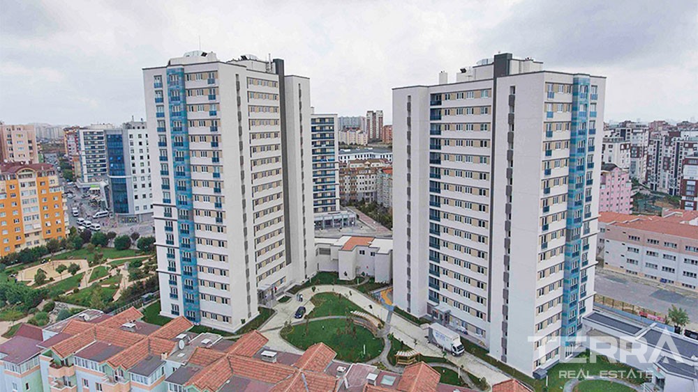 Ready Apartments for Sale on the European side of Istanbul Başakşehir - 28843