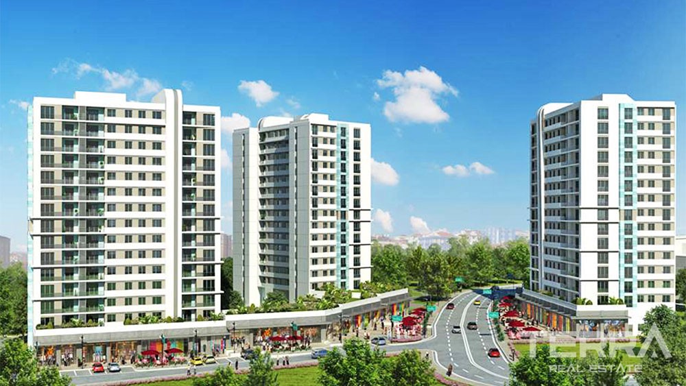 Ready Apartments for Sale on the European side of Istanbul Başakşehir - 28848