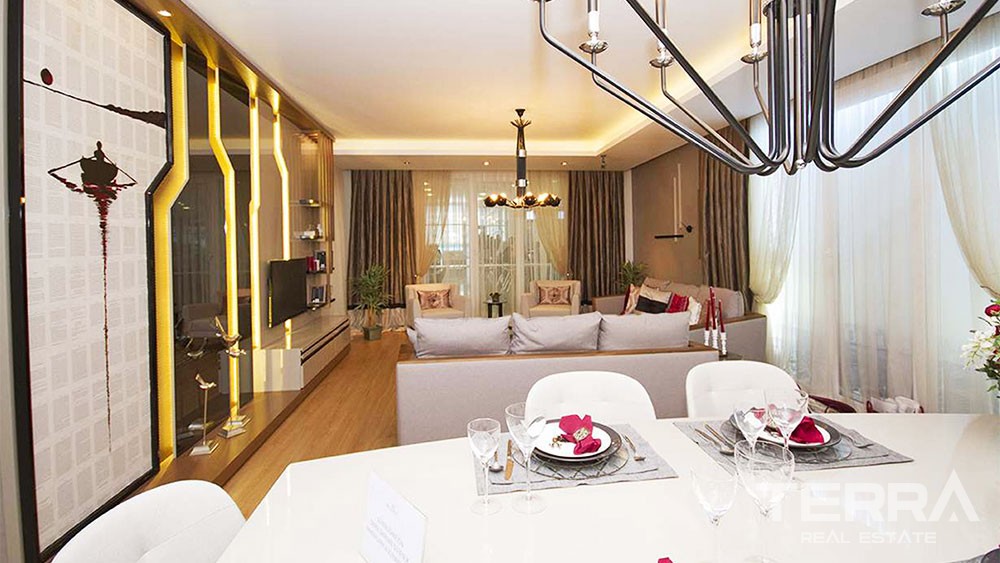 Ready Apartments for Sale on the European side of Istanbul Başakşehir - 28856