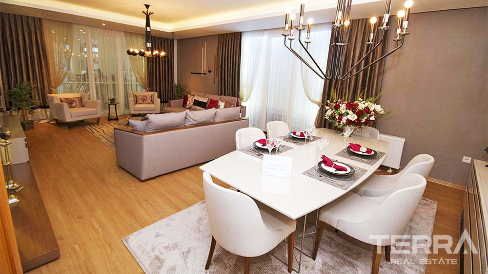 Ready Apartments for Sale on the European side of Istanbul Başakşehir - 28858