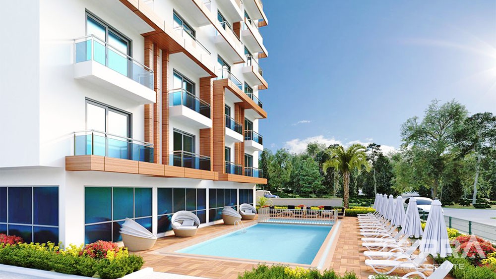 Mountain View 1 Schlafzimmer Apartments in Alanya Mahmutlar - 28899