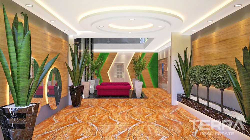 Mountain View 1 Schlafzimmer Apartments in Alanya Mahmutlar - 28901