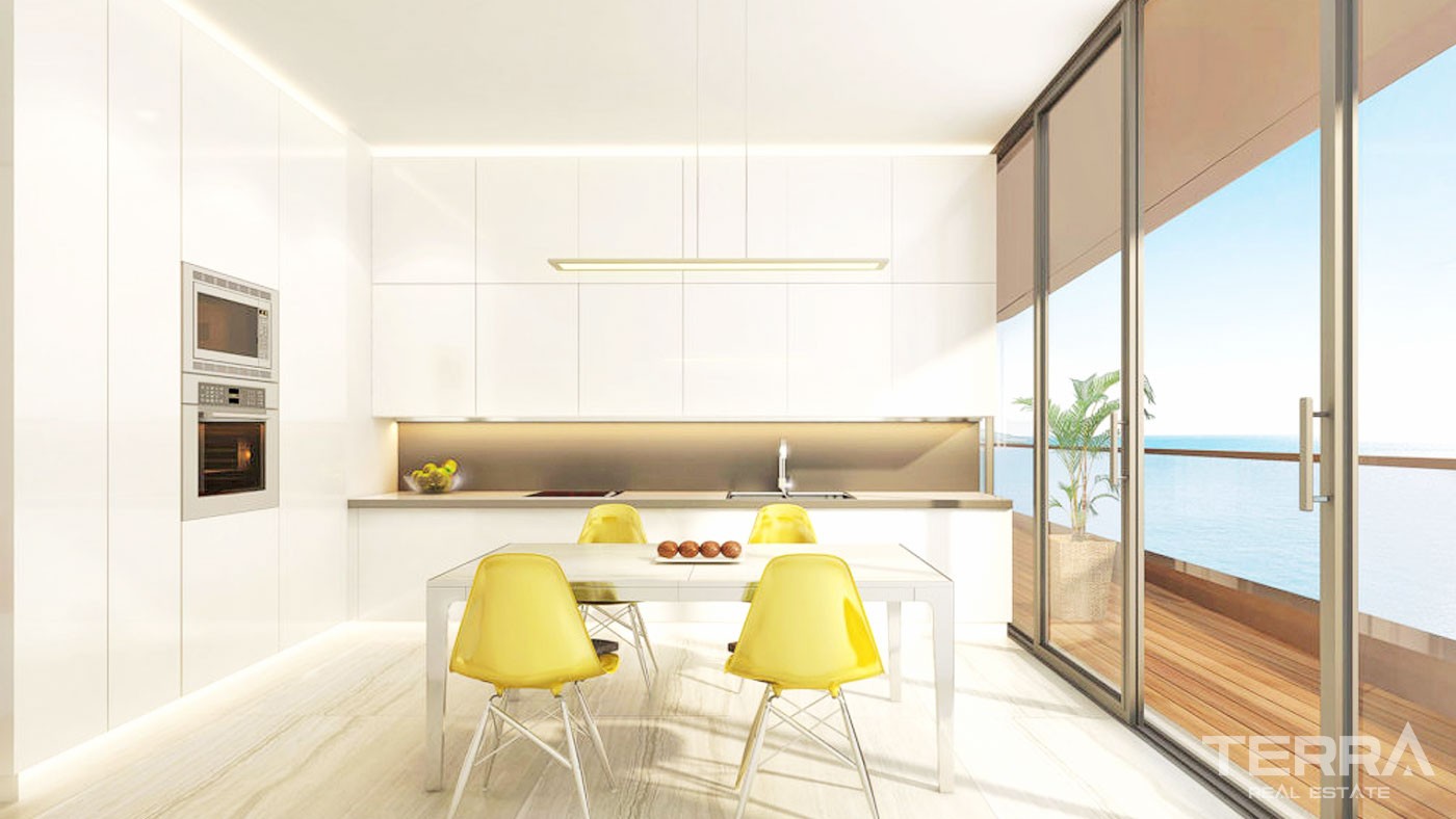 Seafront Apartments with Rich Facilities in Yedi Mavi in Istanbul - 29203