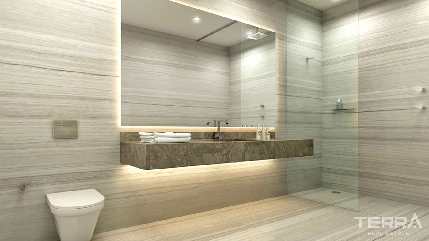 Seafront Apartments with Rich Facilities in Yedi Mavi in Istanbul - 29205