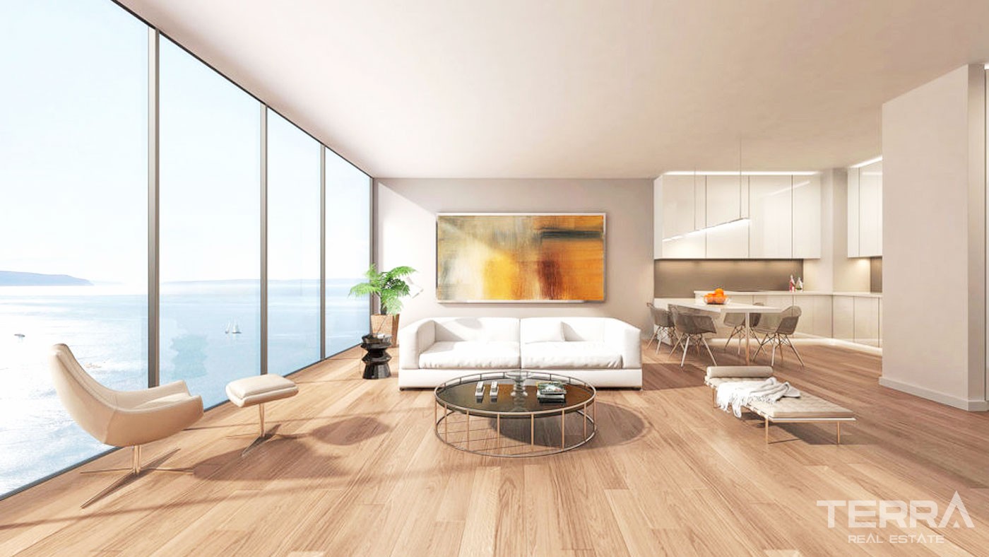 Seafront Apartments with Rich Facilities in Yedi Mavi in Istanbul - 29209