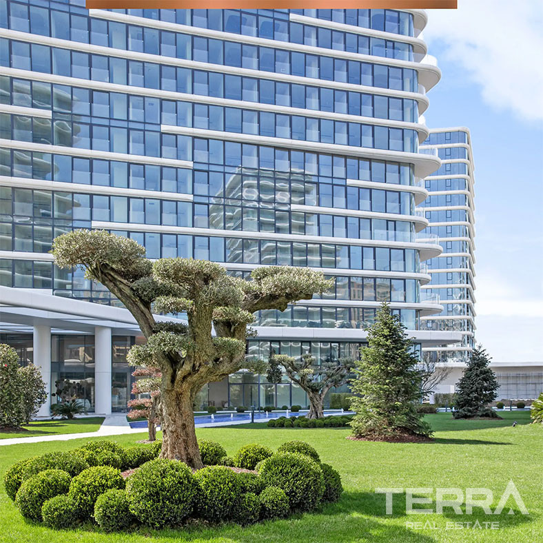 Seafront Apartments with Rich Facilities in Yedi Mavi in Istanbul - 102064