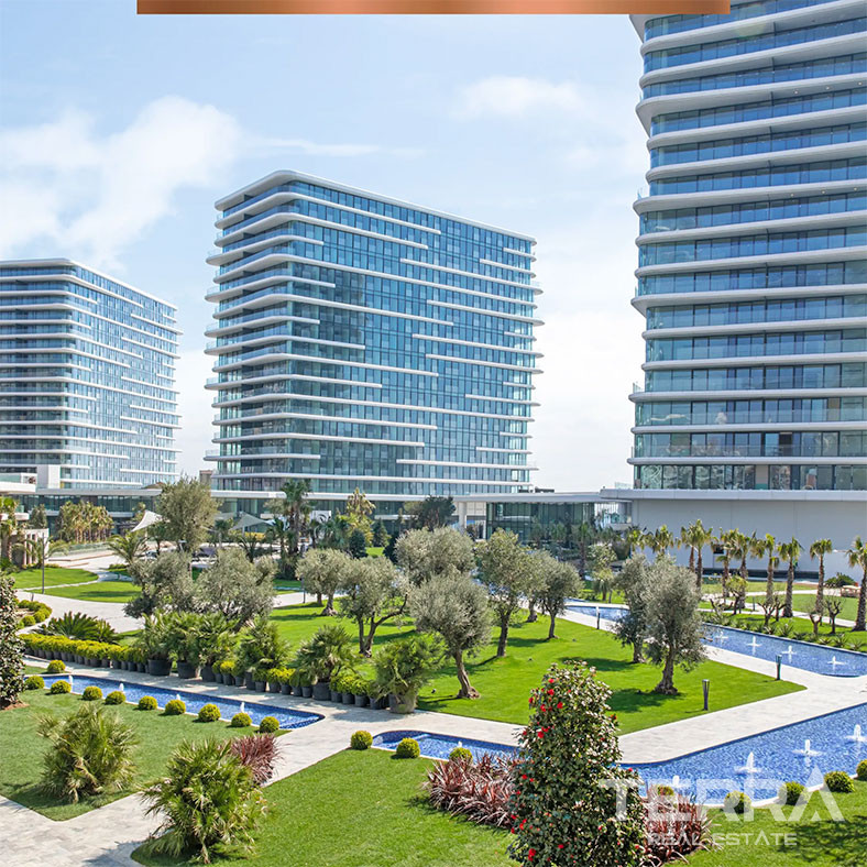 Seafront Apartments with Rich Facilities in Yedi Mavi in Istanbul - 102066