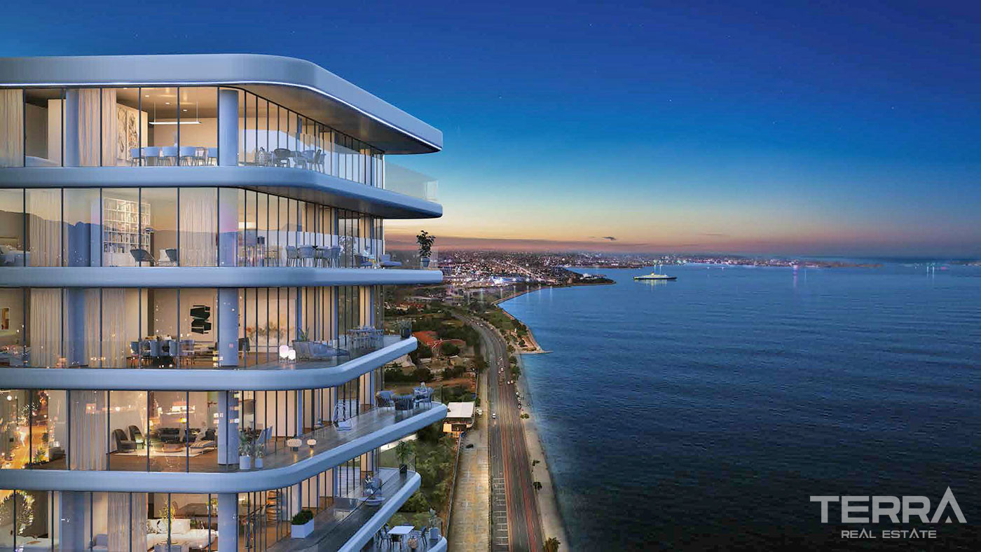 Seafront Apartments with Rich Facilities in Yedi Mavi in Istanbul - 102067