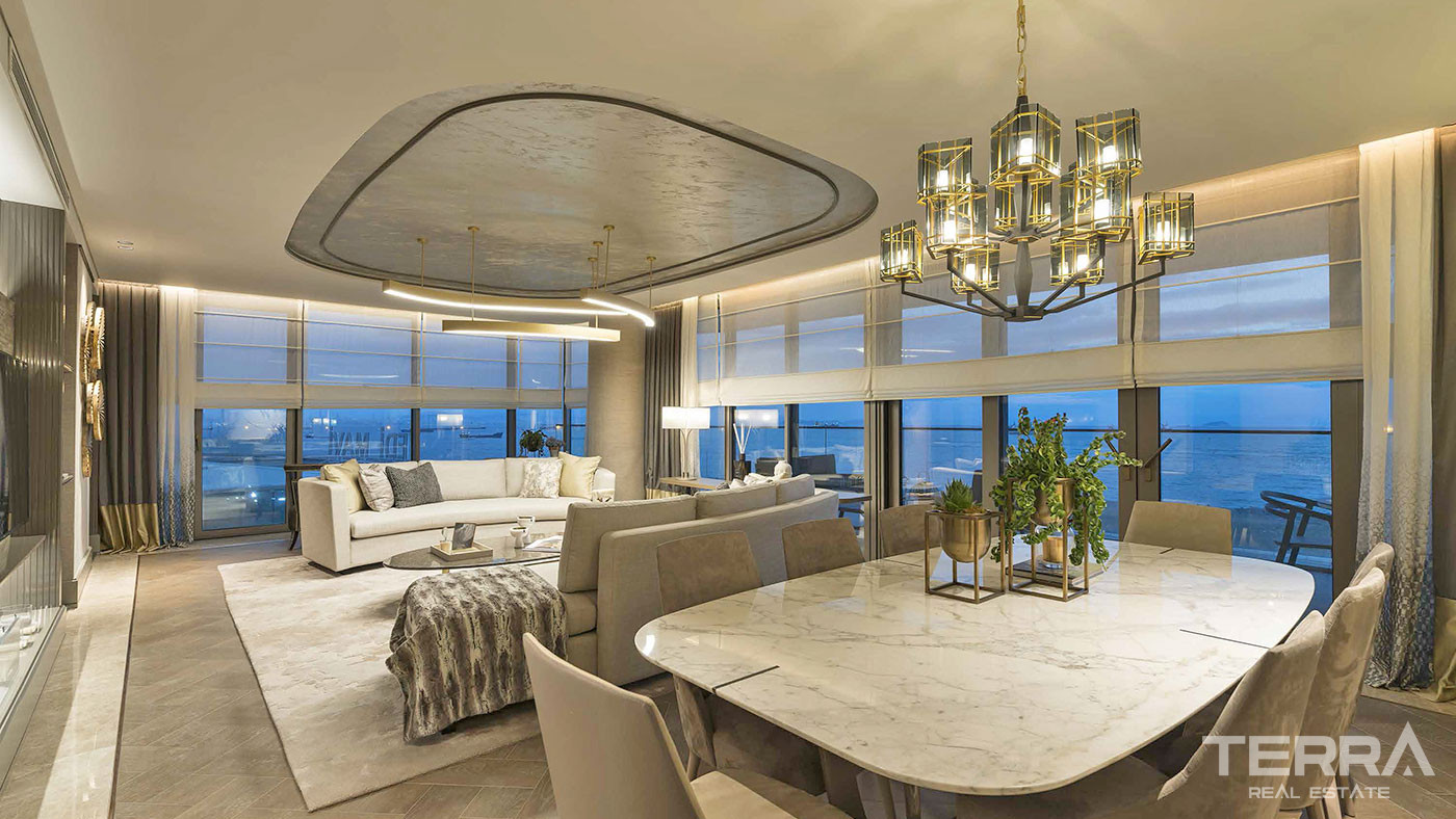 Seafront Apartments with Rich Facilities in Yedi Mavi in Istanbul - 102100