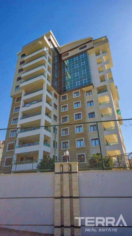 Sea & City View Luxury Penthouse Apartment in Cikcilli Alanya - 29273