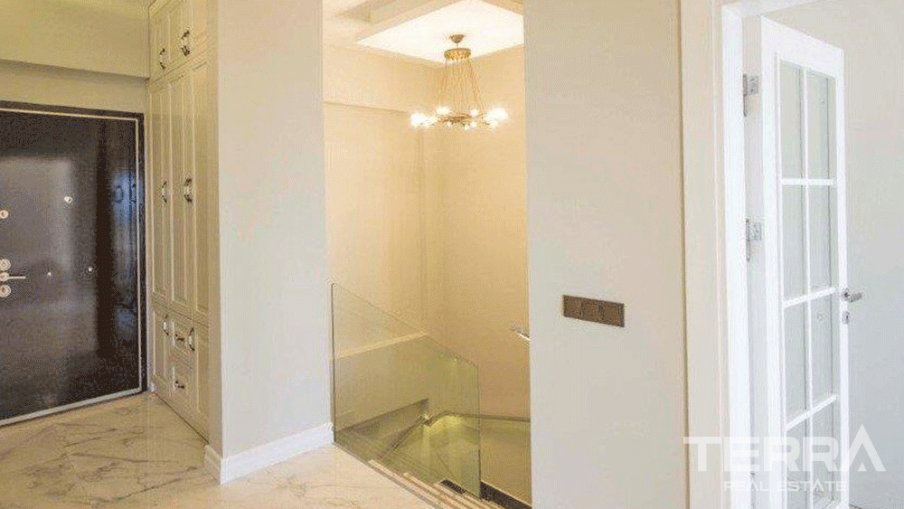 Sea & City View Luxury Penthouse Apartment in Cikcilli Alanya - 29297