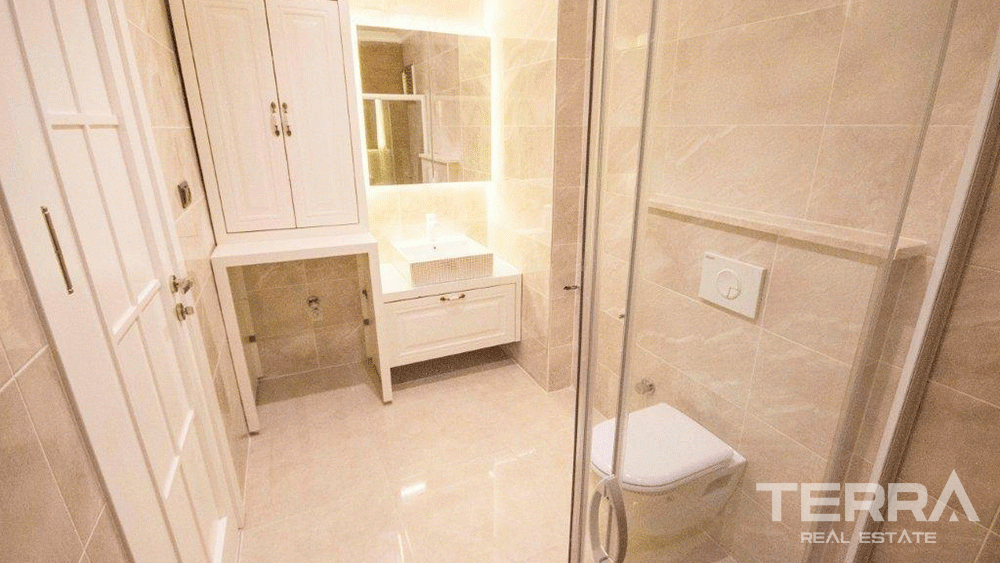 Sea & City View Luxury Penthouse Apartment in Cikcilli Alanya - 29312