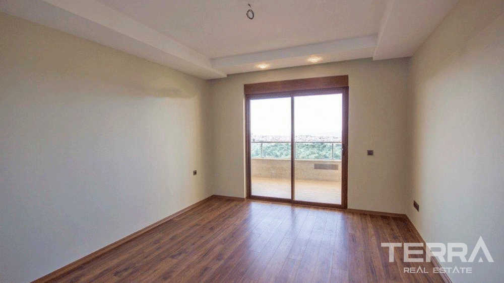 Sea & City View Luxury Penthouse Apartment in Cikcilli Alanya - 29315