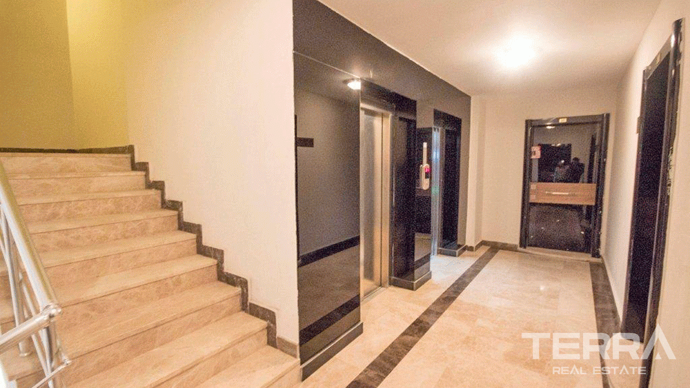 Sea & City View Luxury Penthouse Apartment in Cikcilli Alanya - 29321