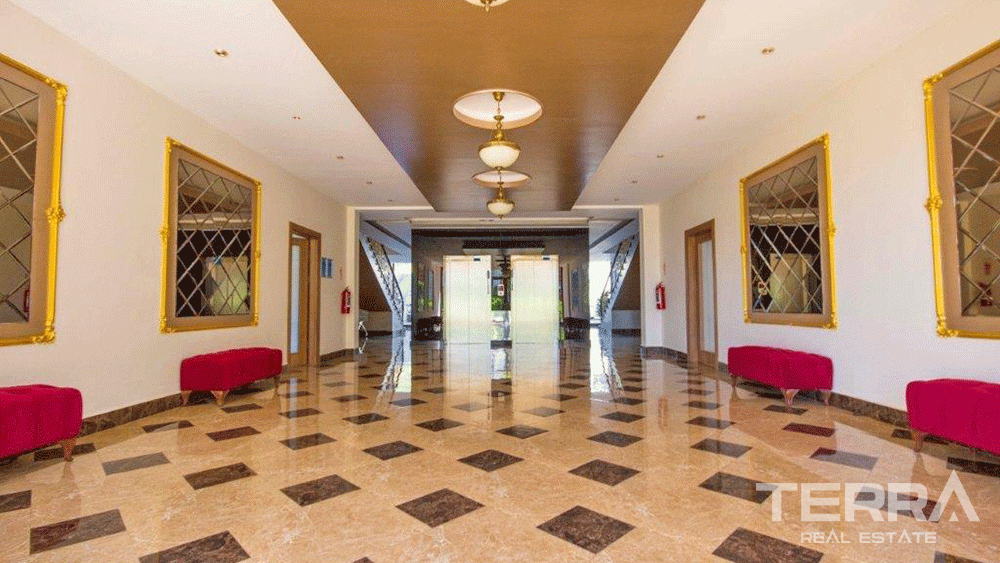 Sea & City View Luxury Penthouse Apartment in Cikcilli Alanya - 29322